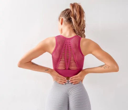 Mesh Racerback Workout Top