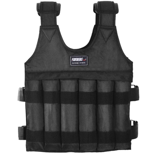 110LB Adjustable Weighted VestBLACKOBE Weighted Vest Workout Equipment