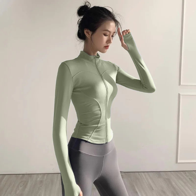 Cropped Workout Jacket